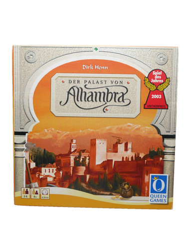 Der palast von alhambra - palast,