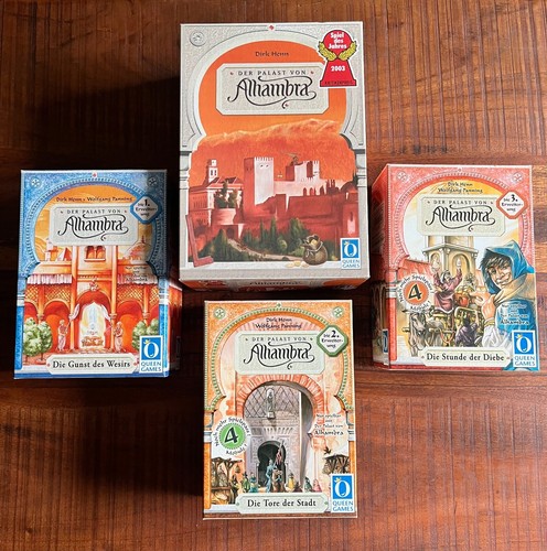 Der palast von - von, alhambra