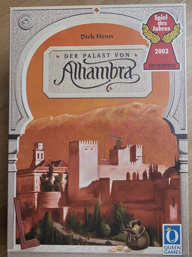 Der palast von alhambra - palast,